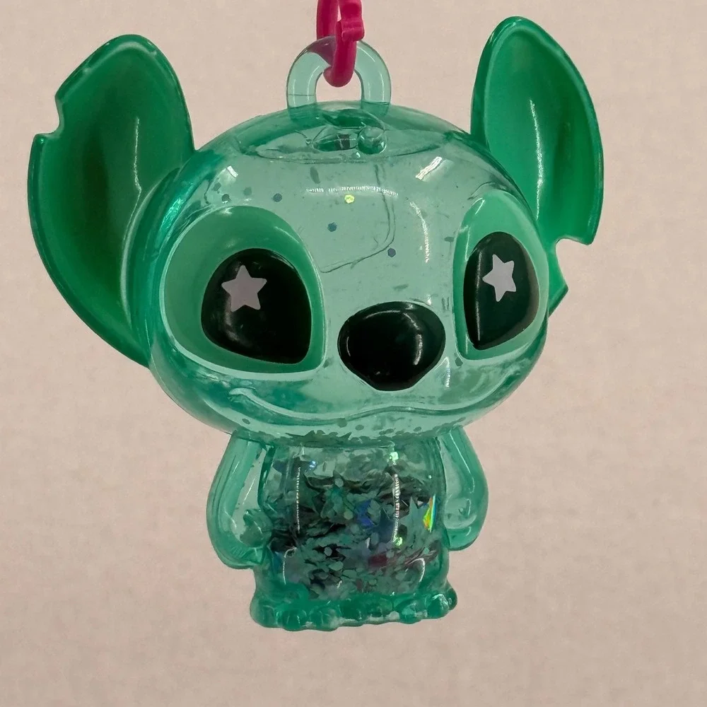 Stitch Key Chain with glitter inside (set of 4)
